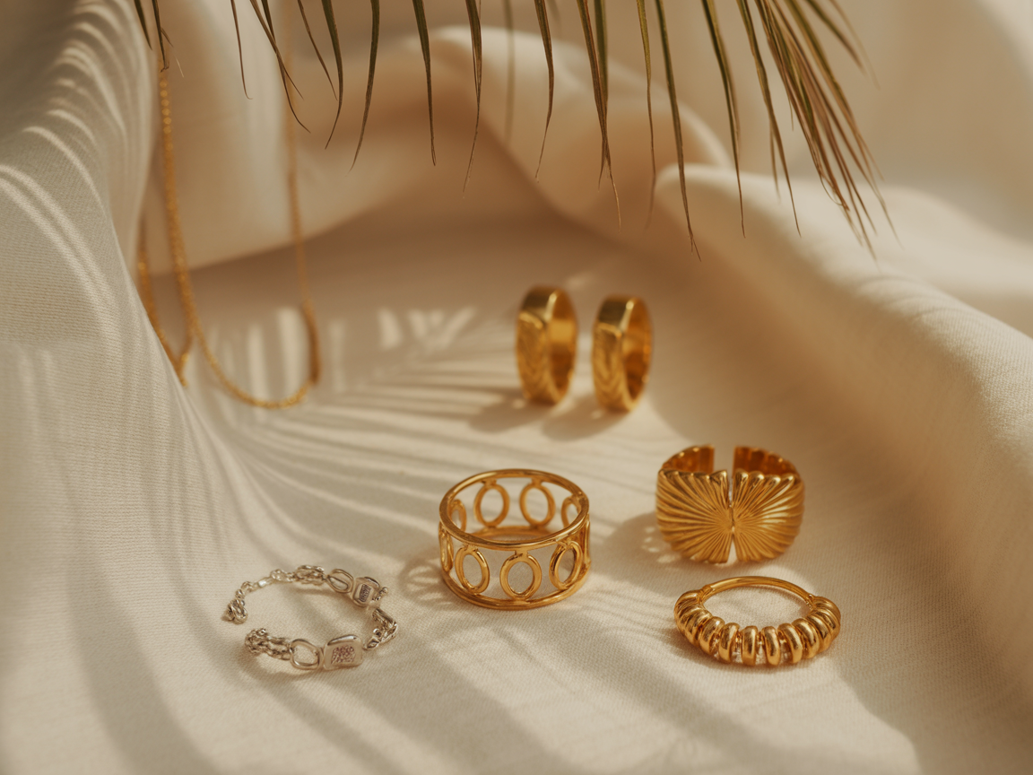 Tendencias de joyería de verano 2026: oro, luz y facilidad
